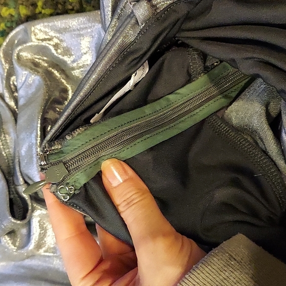 Lovers + Friends Shimmer Jumpsuit Sage Green Small NEW - Picture 12 of 16